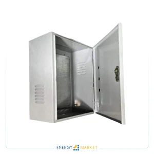 Coffret métallique préfabriqué avec platine